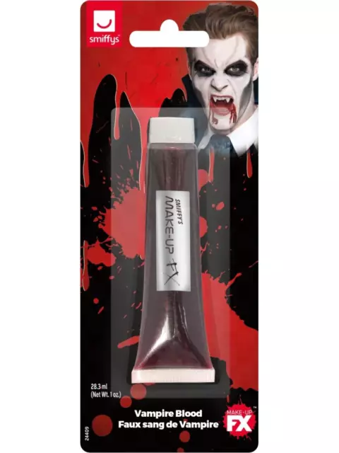 Faux Sang En Tube Maquillage Déguisement Halloween Accessoire Neuf