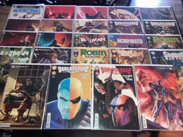 DEATHSTROKE INC (2022 DC) #1-15 + Shadow War Full Run Lot Of 27 DC Williamson