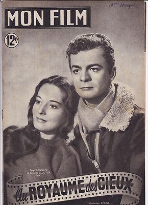 MON FILM N° 180 AU ROYAUME DES CIEUX Serge REGGIANI Julien DUVIVIER Déborah KERR 