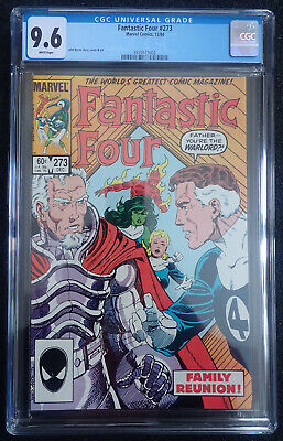 Fantastic Four #273 👓 CGC 9.6 WHT 👓 1st Nathaniel Richards 1984
