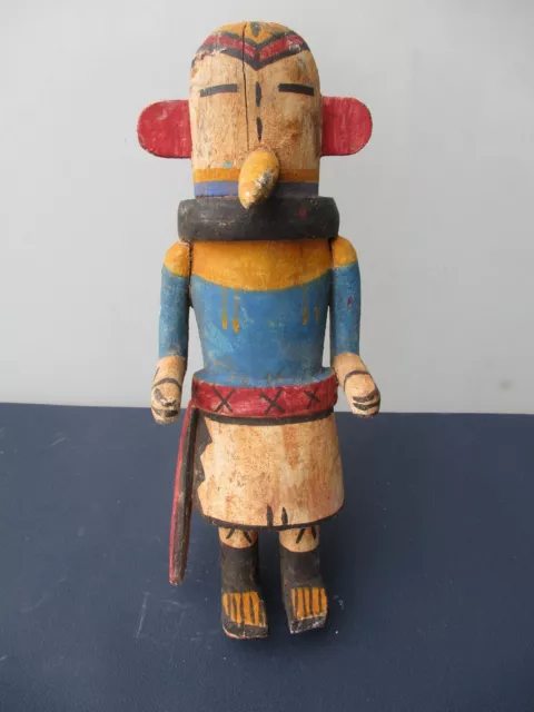 Muñeca estilo Hopi Kachina madera 32 cm