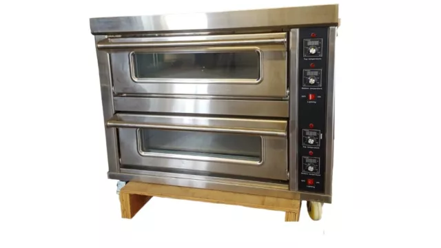 New Commercial Large Electric Pizza Oven With Single Phase
