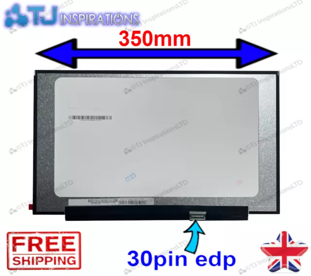 Neu 15.6 " LED IPS FHD Bildschirm Display Panel 30 Polig Slim ohne Klammern