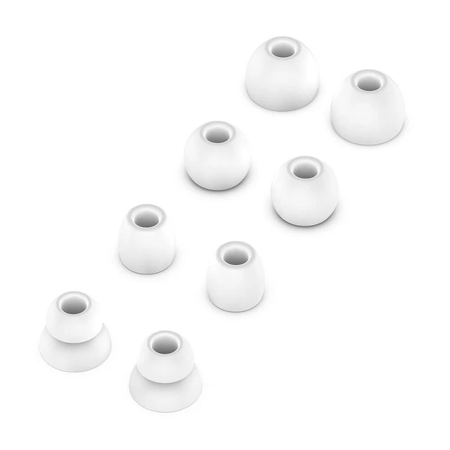 1 SET SOFT Silicone Ear Tips Earphone Cover for FreeBuds 4i (White) EUR ...