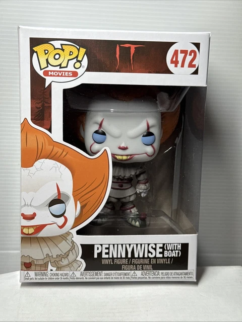 Funko POP! IT Chapter 2 – Pennywise With Balloon – Figurine Vinyle 9,5 Cm – Collection Officielle – Cadeau Fans