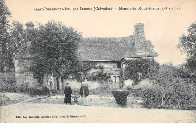 14 . n° 101043. saint pierre des ifs .manoir du mont fleuri.