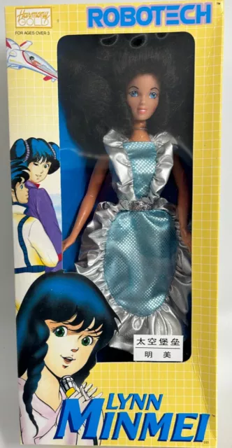 Vintage Robotech Lynn Minmei Doll Mib - Store Stock