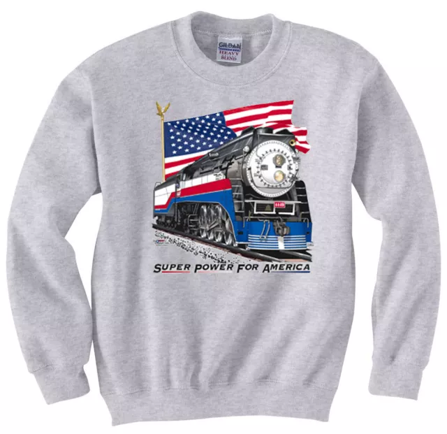 Southern Pacific Daylight 4449 Freedom Train Authentic Railroad Sweatshirt [AFT]