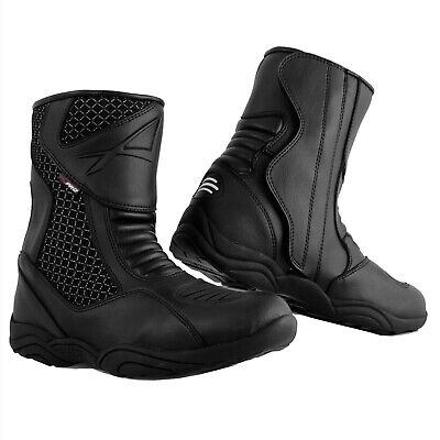 Motorbike Sport Waterproof Lined Boots Touring Motorcycle Sonicmoto Size 41