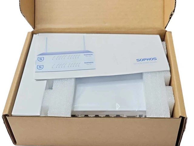 NEW SOPHOS RED 15w Firewall 4-Port Ethernet Firewall Security Appliance ...