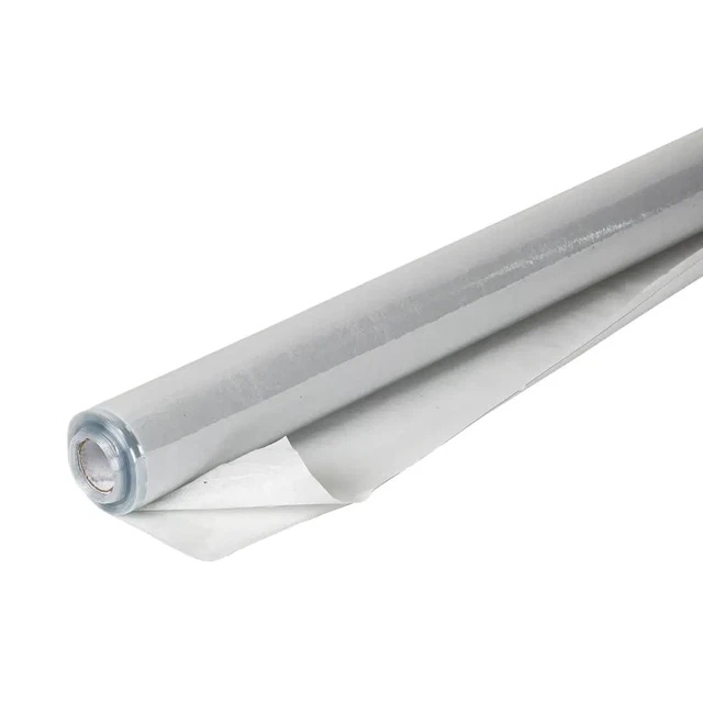 44 In. X 216 In. X 4 Mil Clear Rolled Vinyl Sheeting