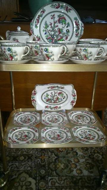 @Look@Rare@Jo@ Bro@ indian Tree Afternoon Tea Set with square plates PC