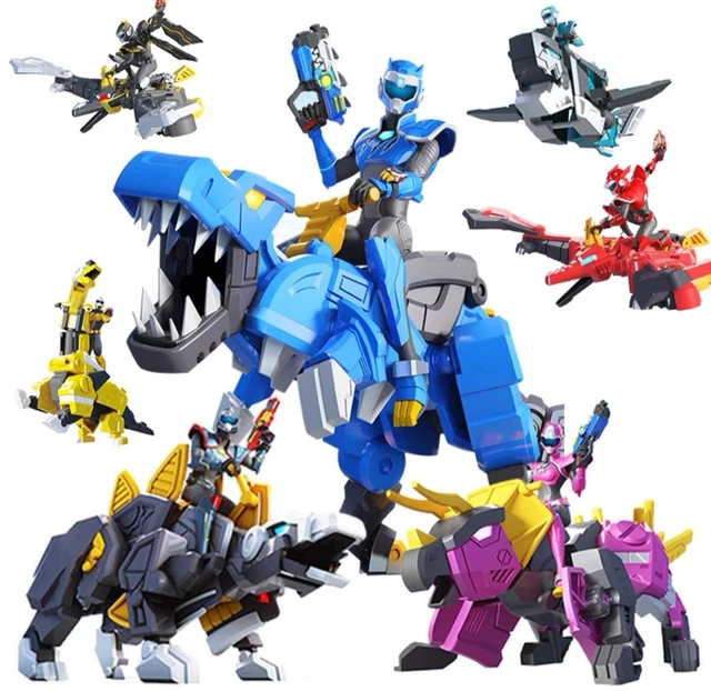 MINIFORCE SUPER DINO Power TRANS HEAD Armorbot T-Rex Dinosaur Figure ...
