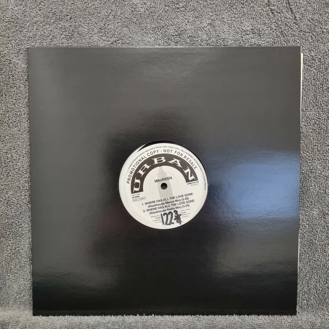 RARE PROMO Maureen Where Has All The Love Gone 12” Vinyl Single 6.