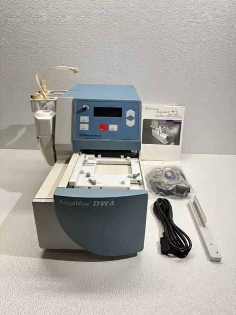 Molecular Devices Aquamax DW4 Microplate Plate Washer with Warranty