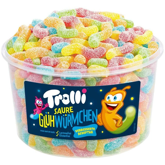 Trolli Lucciola Sauer Gezuckerte Frutta Gengive Lucciola