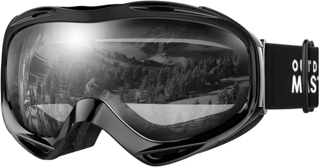 Outdoormaster Maschera Da Sci OTG Premium Unisex, Antiappannamento Maschera Snow