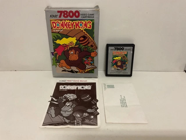 DONKEY KONG ATARI 7800 PAL Envío gratuito EUR 135,22 PicClick ES