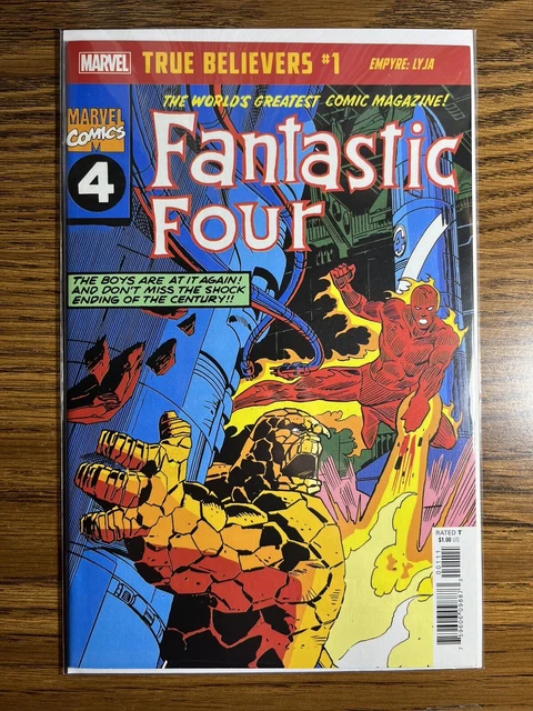 True Believers Empyre Lyja 1 Nm/Nm+ Fantastic Four Marvel Comics 2020