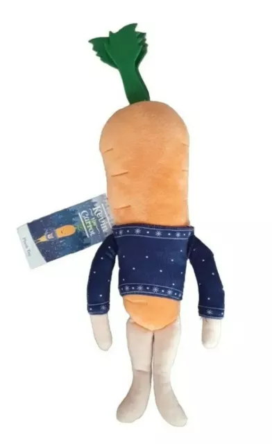 Aldi Official Kevin The Carrot 2018 BNWT Soft Toy Christmas Jumper FAST POSTAGE 2