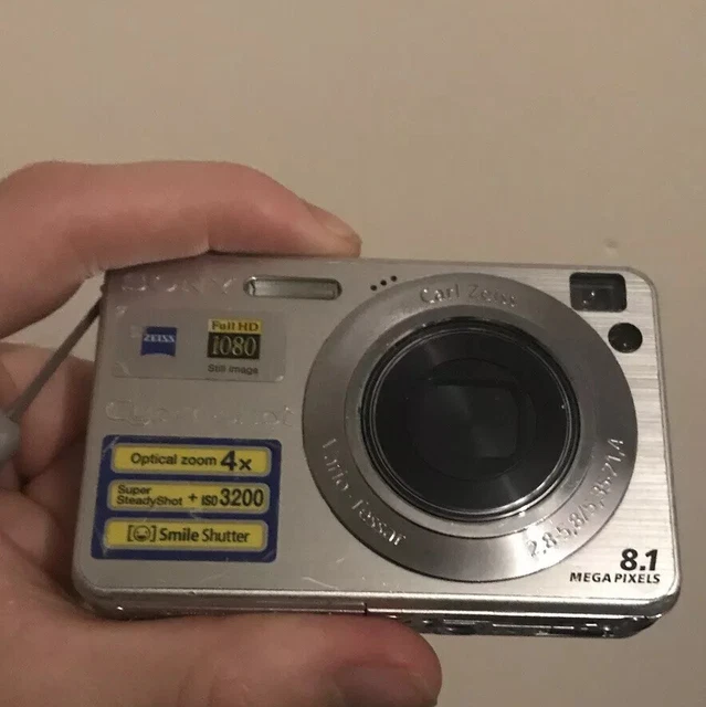 Sony Cybershot Dsc-w130 Error Message Water Damaged Pic 3 No Battery Or Charger
