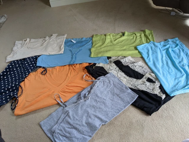 Bundle/Job lot of 8 Ladies tops size 18