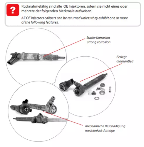 Injektor Einspritzdüse Volvo 30637375 30731567 BOSCH 0445110251 2