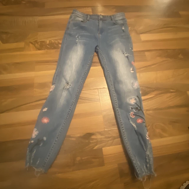 Abbigliamento misto ragazza, jeans, gonna, top, pacchetto outfit età 12-13 7