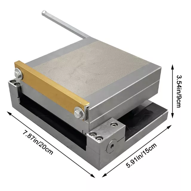 6x6 Inch Permanent Magnetic Sine Plate Magnetic Chuck Single Sine Plate 15x15cm