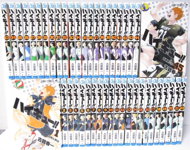 Haikyuu!! Manga Japanese Version Volume 45