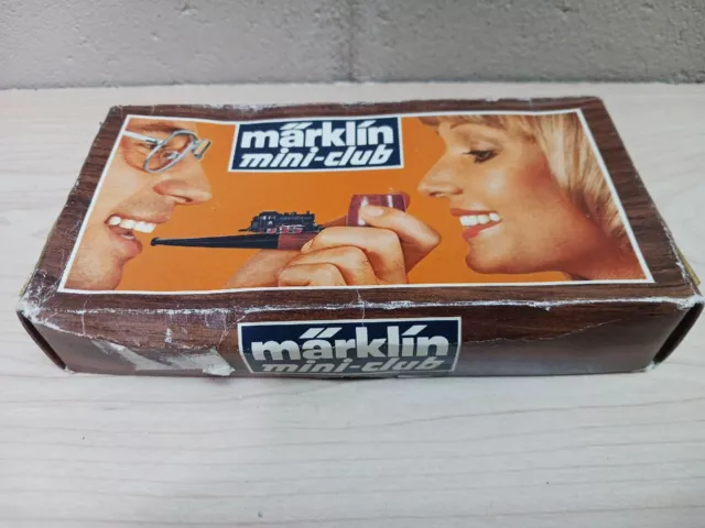 MARKLIN MINI-CLUB 8893 Z GAUGE  Steam Loco 4x6x2 with Tender