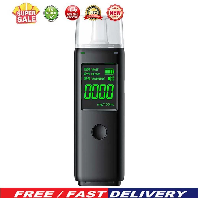Herramientas comprobadoras de aliento USB digitales portátiles profesionales de precisión probador de alcohol