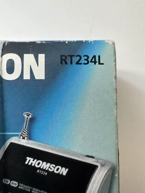 Petite  Radio Pocket Thomson Rt232L - 2 Bandes Fm/Am - Piles 1.5V ***NEUF 2
