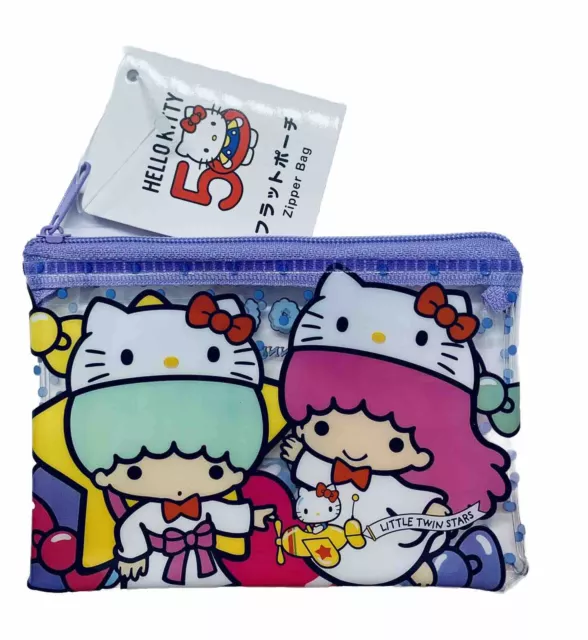 Sanrio Coin Purse Mini Pouch Little Twin Stars 50th Anniversary US SELLER