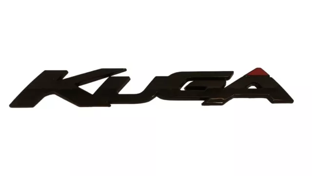 Gloss Black Red Metal Rear Badge Boot Letters for Ford KUGA ST Line MK2 2012-