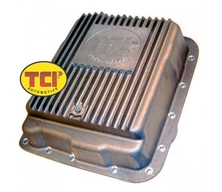 Tci 378000 Transmission Pan, Deep, Aluminum, Natural, Gm, 700R4, 4L60e