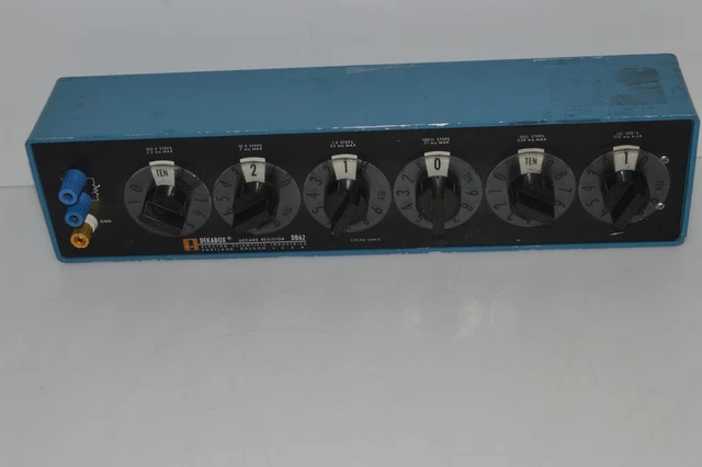 Esi Electro Scientific Dekabox Decade Resistor Db62   (Zli90)