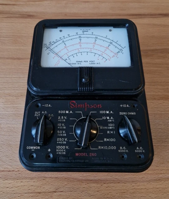 Simpson 260 Multimeter Analog