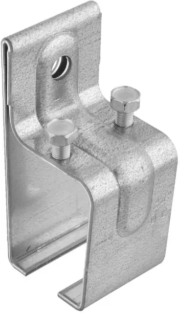National Hardware N104-380 Single Box Rail Splice Bracket With Lag Galvanized