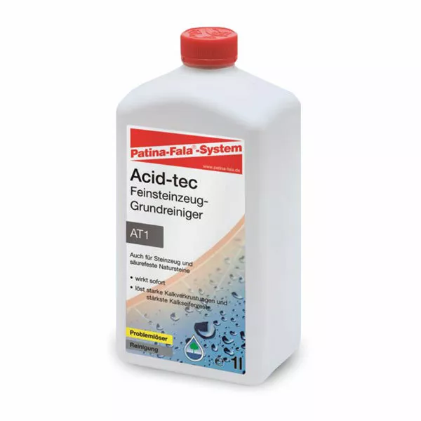 Patina Fala AT1 Acide-Tec en Grès Détergent 1 L Résout Kalkverkrustungen