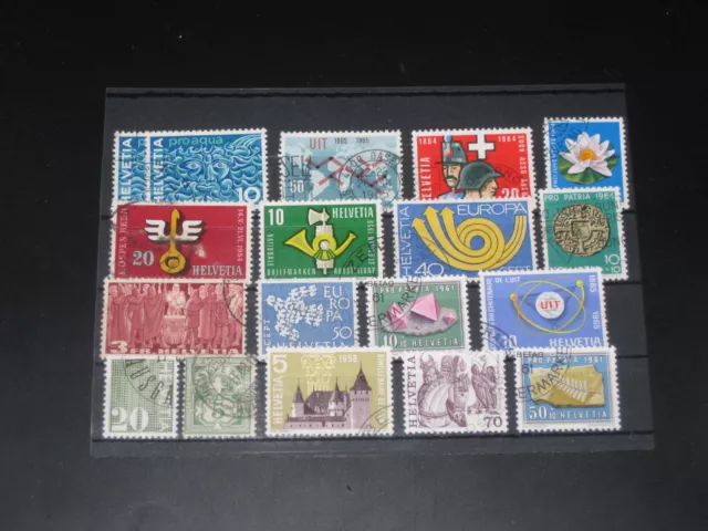 Briefmarken Europa Lot 202: Schweiz ʘ gestempelt - aus alter Sammlung