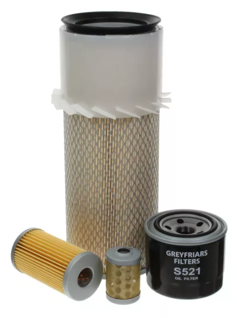 500 Hour Filter Service Kit for Komatsu PC 40-6 F Mini Excavator