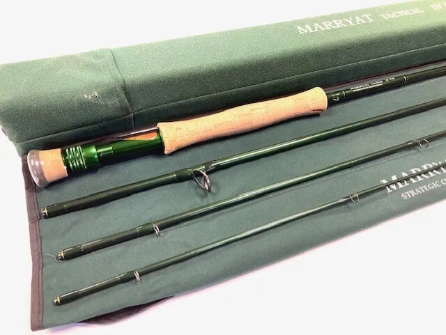 MARRYAT TACTICAL NYMPH 10' Trout Fly Rod Line #7/8 With Bag And Case  £299.00 - PicClick UK