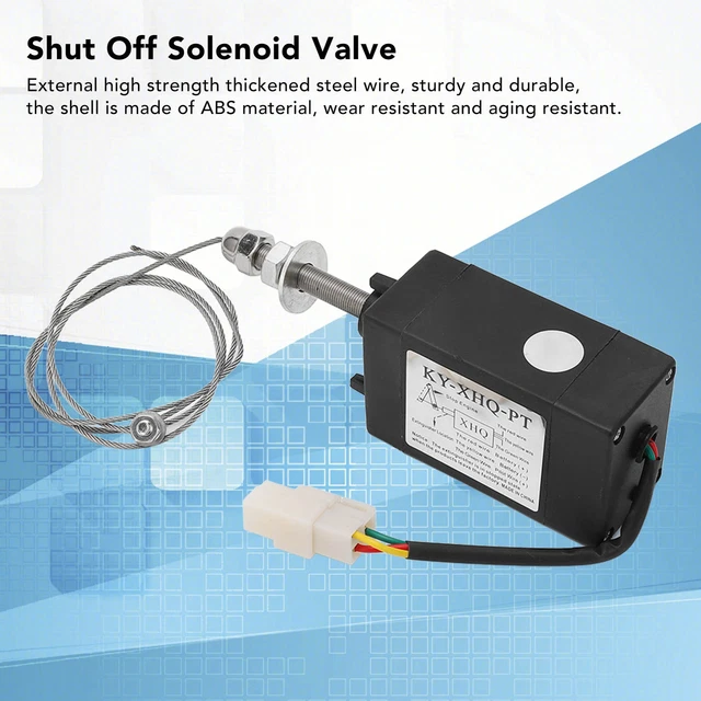 DIESEL ENGINE STOP Solenoid Valve Servo Motor Control Shutdown Solenoid