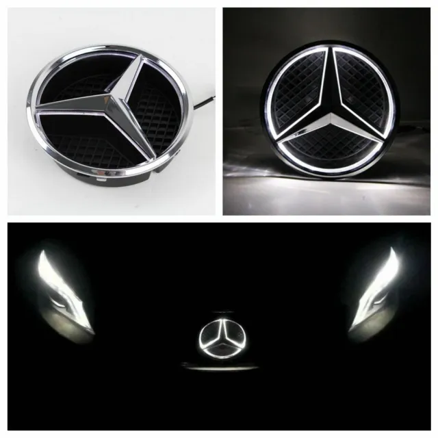 Original Mercedes-Benz Stern beleuchtet Kühlergrill LED Dekorteil