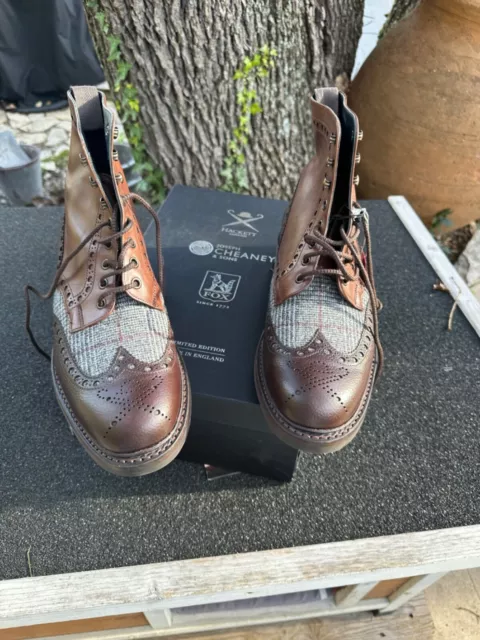 bottines Hackett London collab Cheaney série limitée à 150 exemplaires