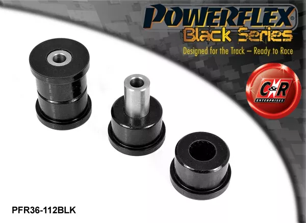 Powerflex Black RR Oben Querlenker Buchsen Outr für Mazda MX-5 Mk2 98-05