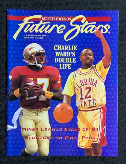 1994 FUTURE STARS Sports Magazine #35 VF 8.0 Lindsay Hunter / Charlie Ward