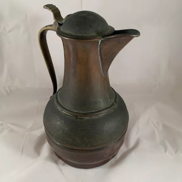 Antique Copper Pitcher
