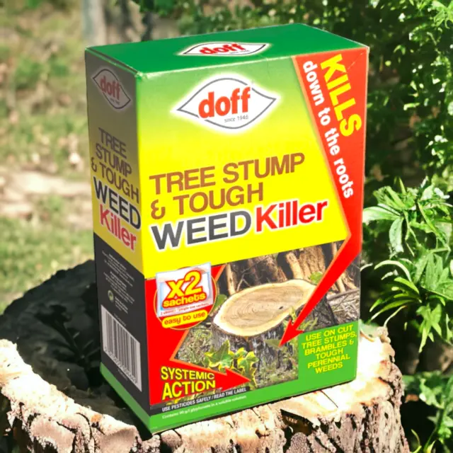 Tree Stump Weedkiller Deep Root Very Strong Tough Weed Brambles Nettles Killer